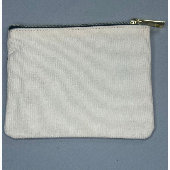 Marc Jacobs Daisy Canvas Cosmetic Bag Pouch 5x4 in Excellent Condition - Picture 2 of 6